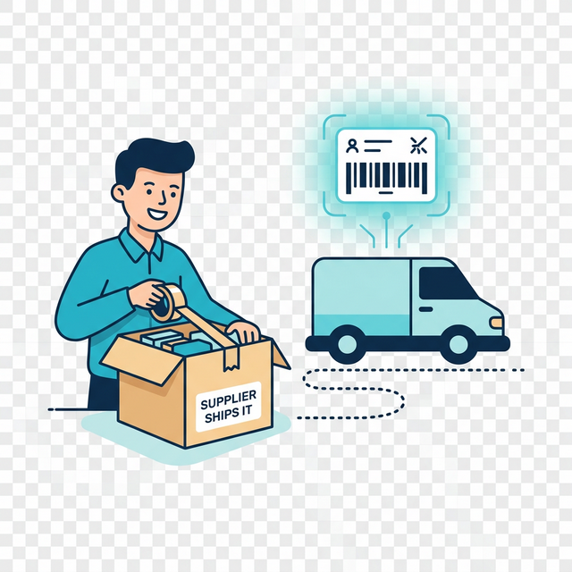 Supplier Ships Directly